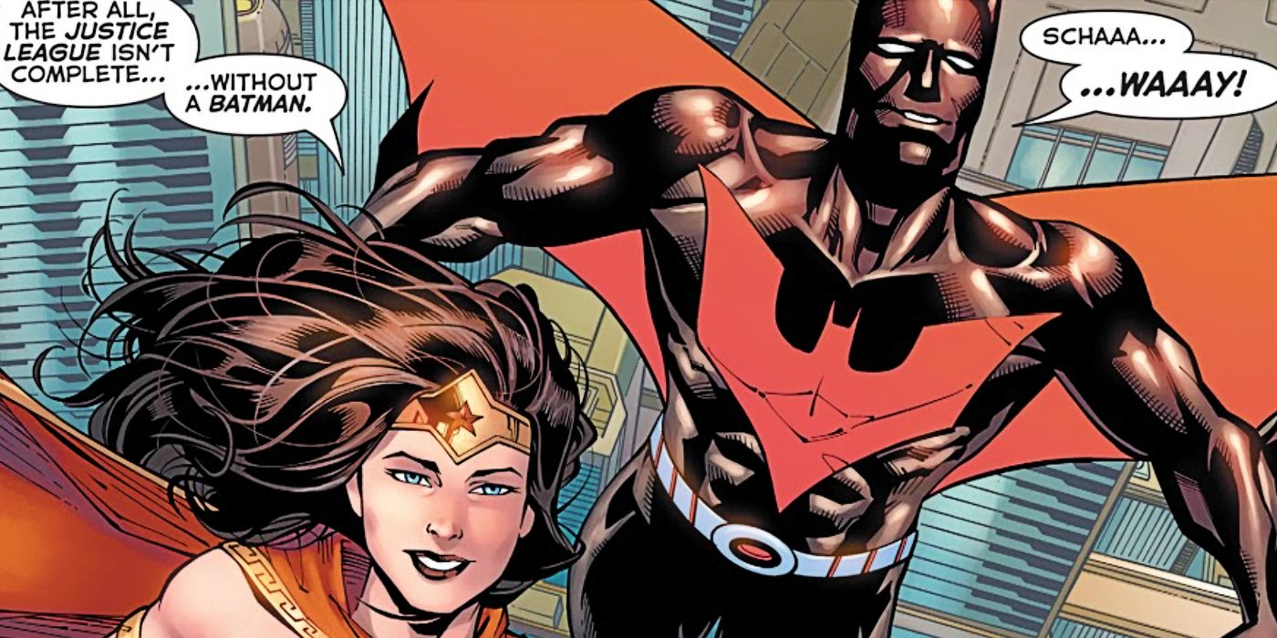 DC Comics Hints That Batman Beyond May Join A Future Justice League