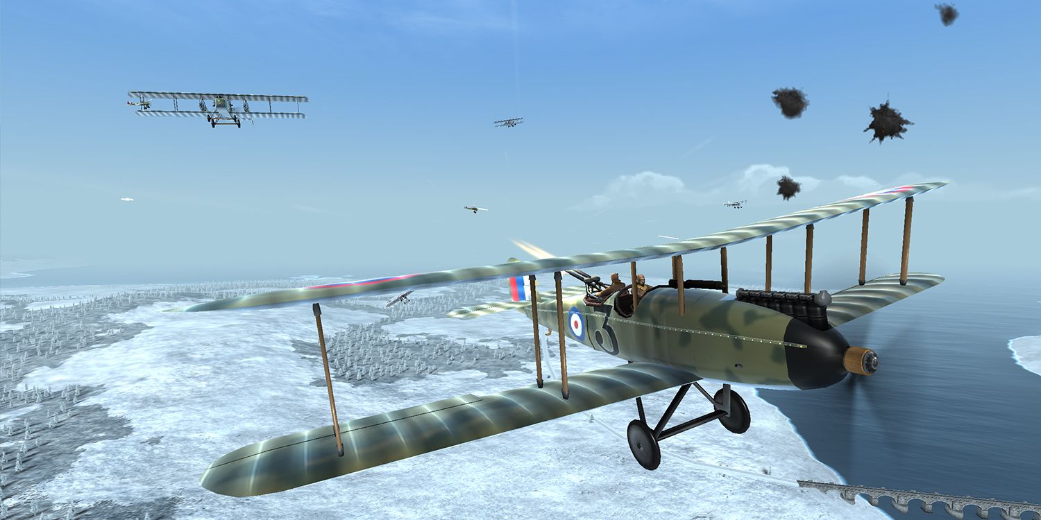 Warplanes WW1 Sky Aces Snow Dogfight