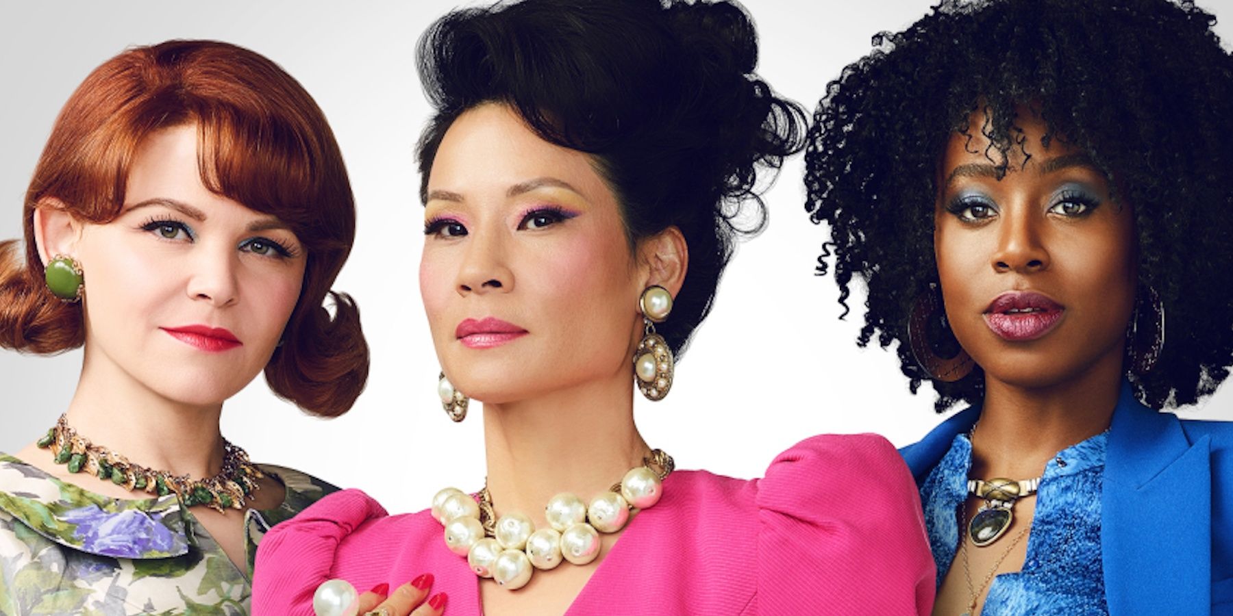 Ginnifer Goodwin, Lucy Liu, and Kirby Howell-Baptiste in a promotional image for Why Women Kill