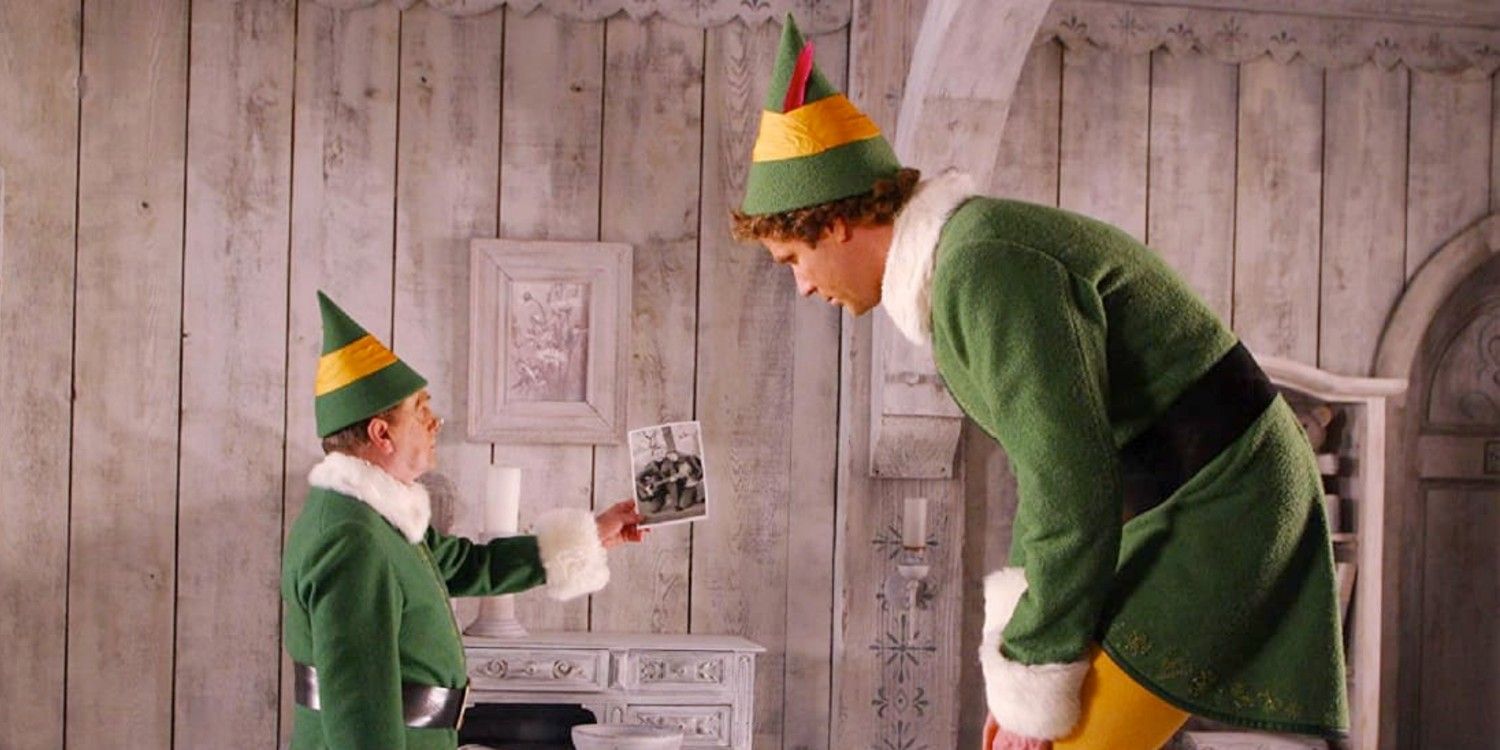 Will Ferrell y Bob Newhart en Elf