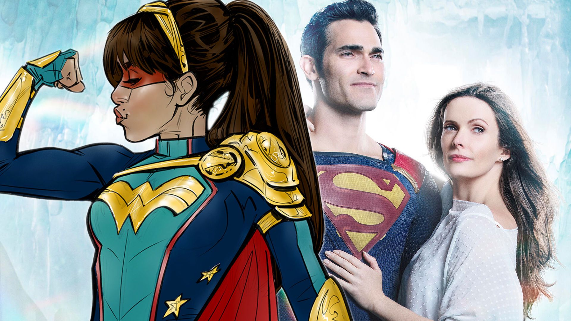 Wonder Girl With Superman and Lois Video Image