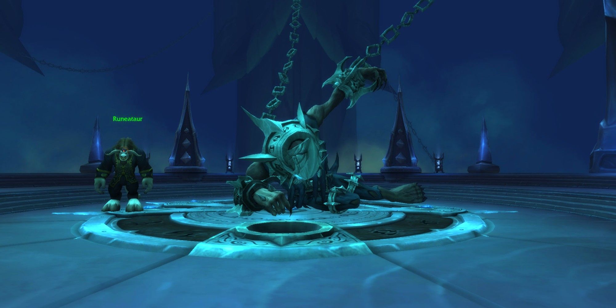 The Runecarver can be found in Torghast in The Maw in World of Warcraft: Shadowlands