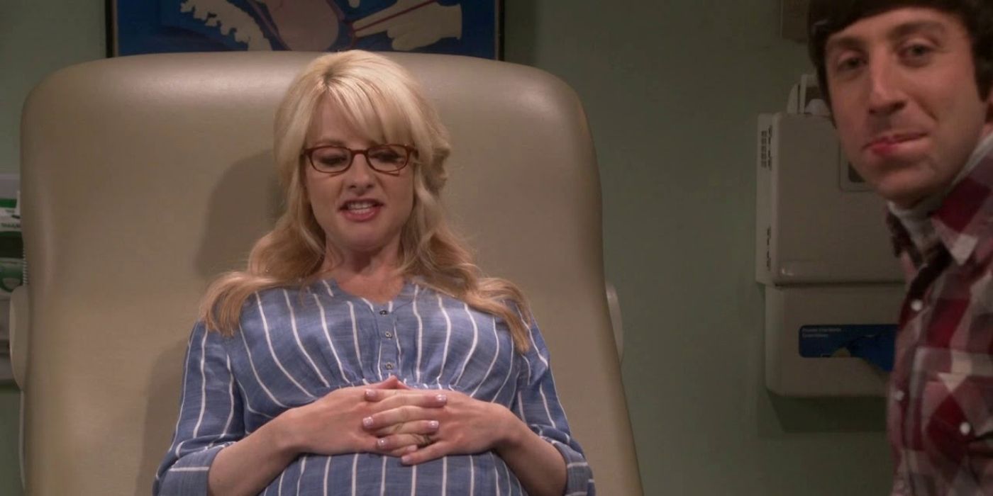 Bernadette and Howard at the doctor's office on TBBT