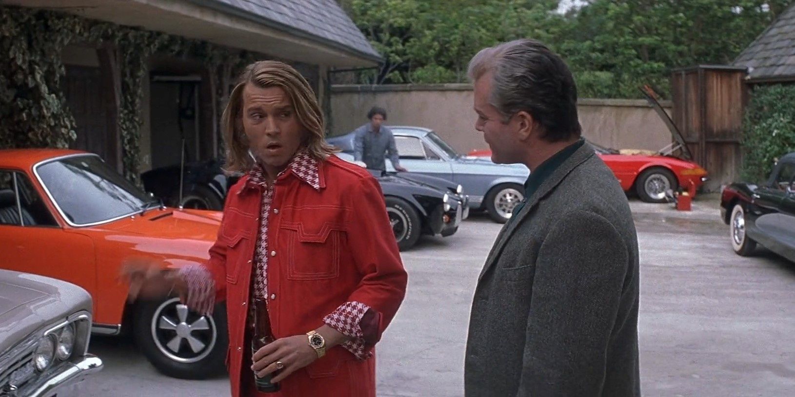 Johnny Depp, Ray Liotta blow
