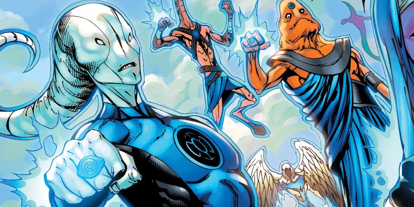 Who Are The Blue Lanterns, DC’s Worst Fighting Power Rings?