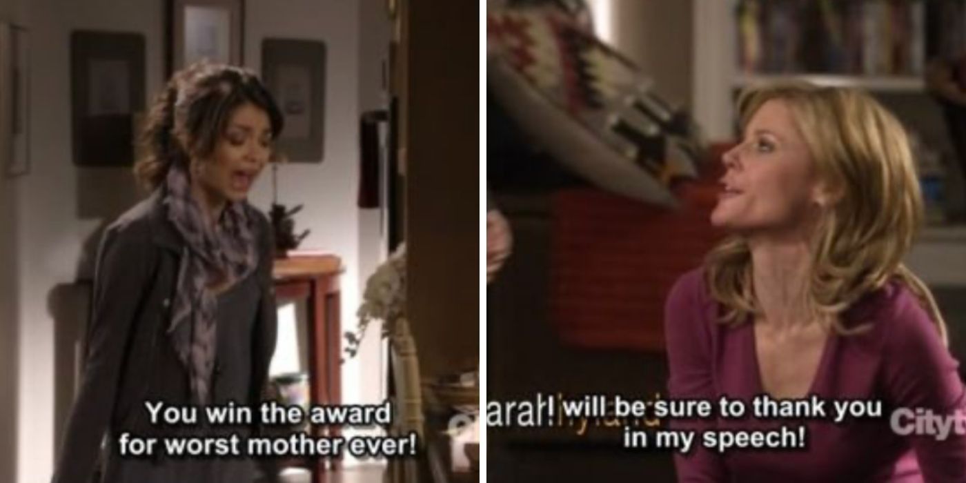 claire and haley arguing - modern family