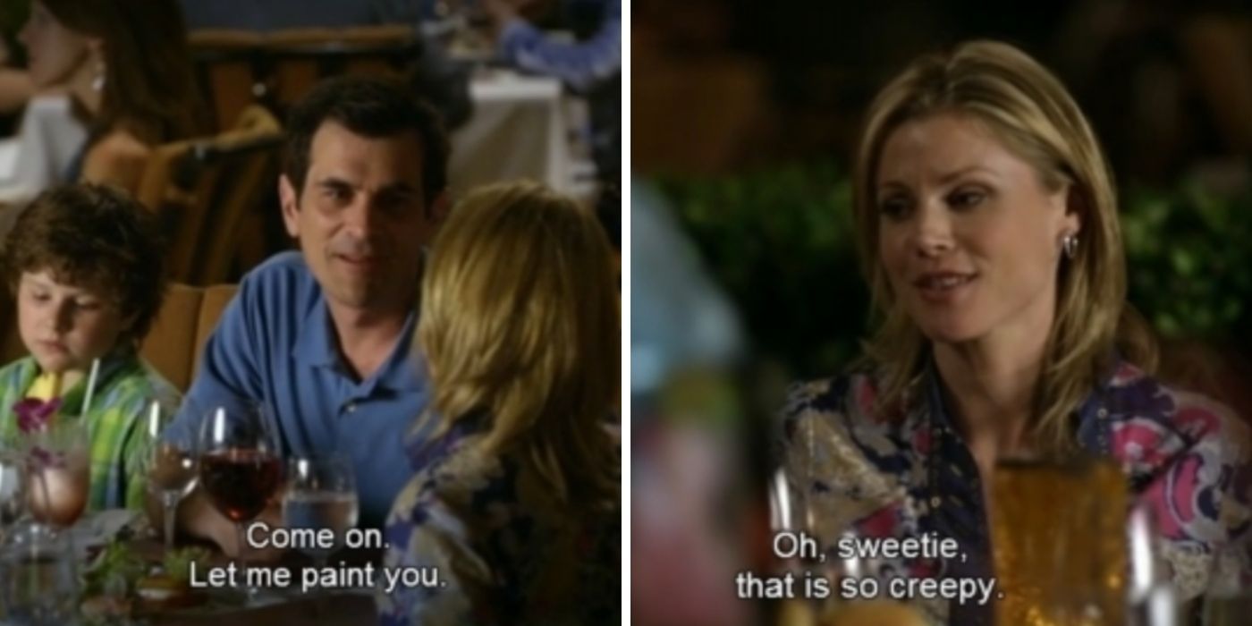 claire calling phil creepy - modern family