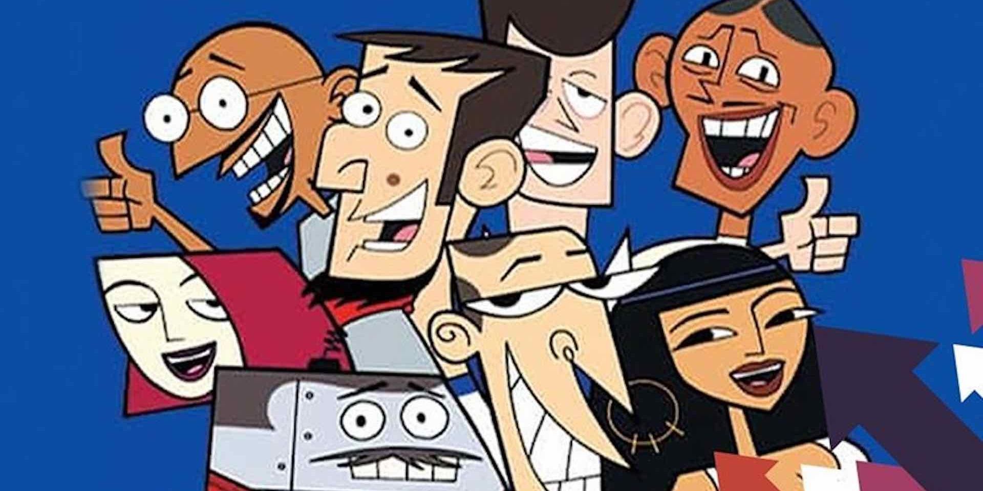 The main characters from the MTV show Clone High