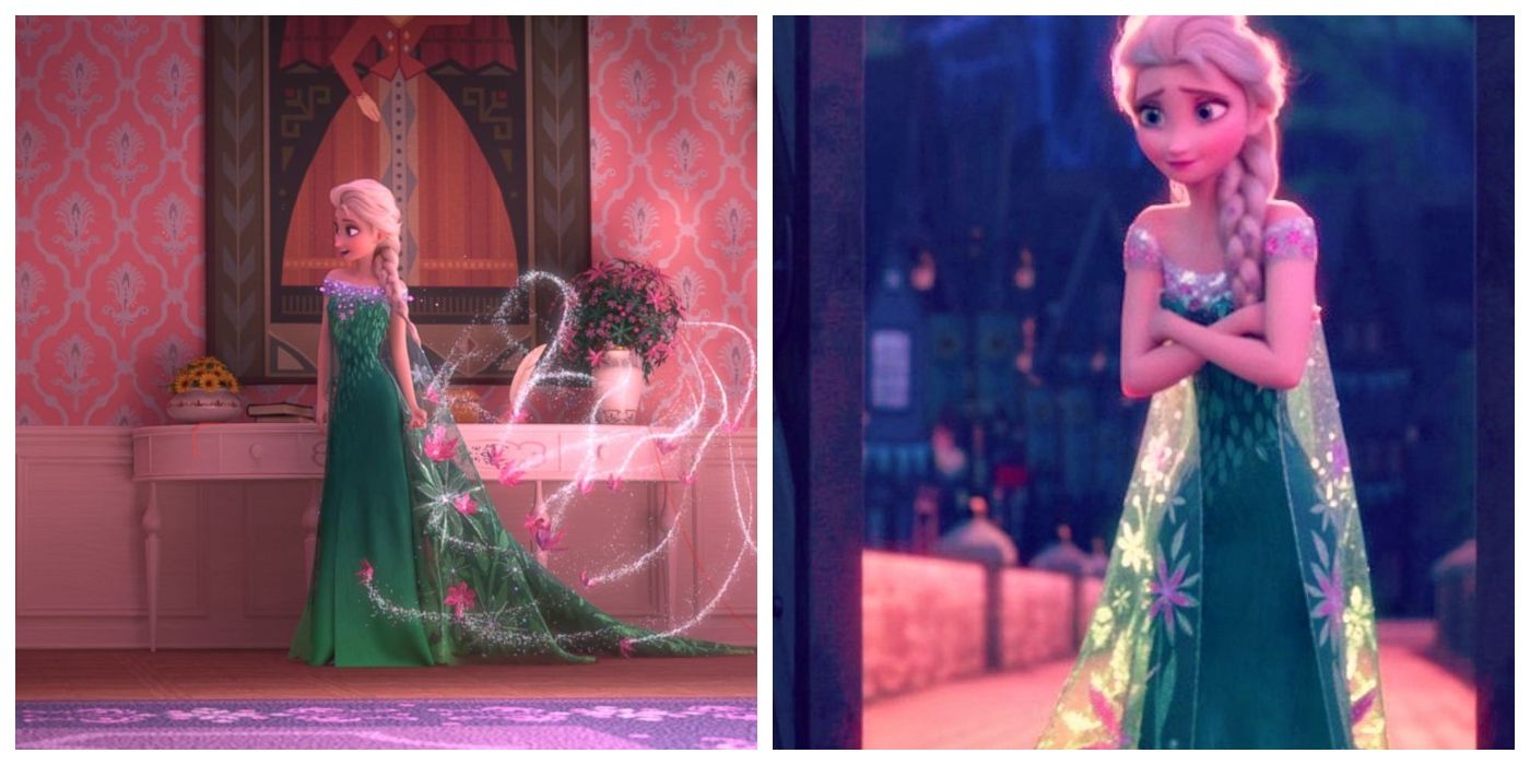 Frozen 2 Elsa's outfits concept art, including her fifth element white dress  - YouLoveIt.com