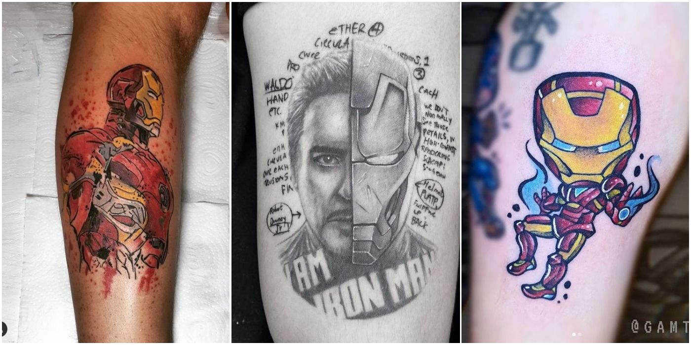 Tattoo uploaded by Xavier  Iron Man sleeve of Alyssa marvel superhero  ironman comic movie tonystark  Tattoodo