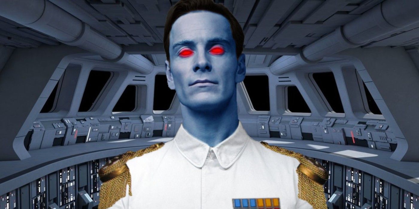 Michael Fassbender as Grand Admiral Thrawn