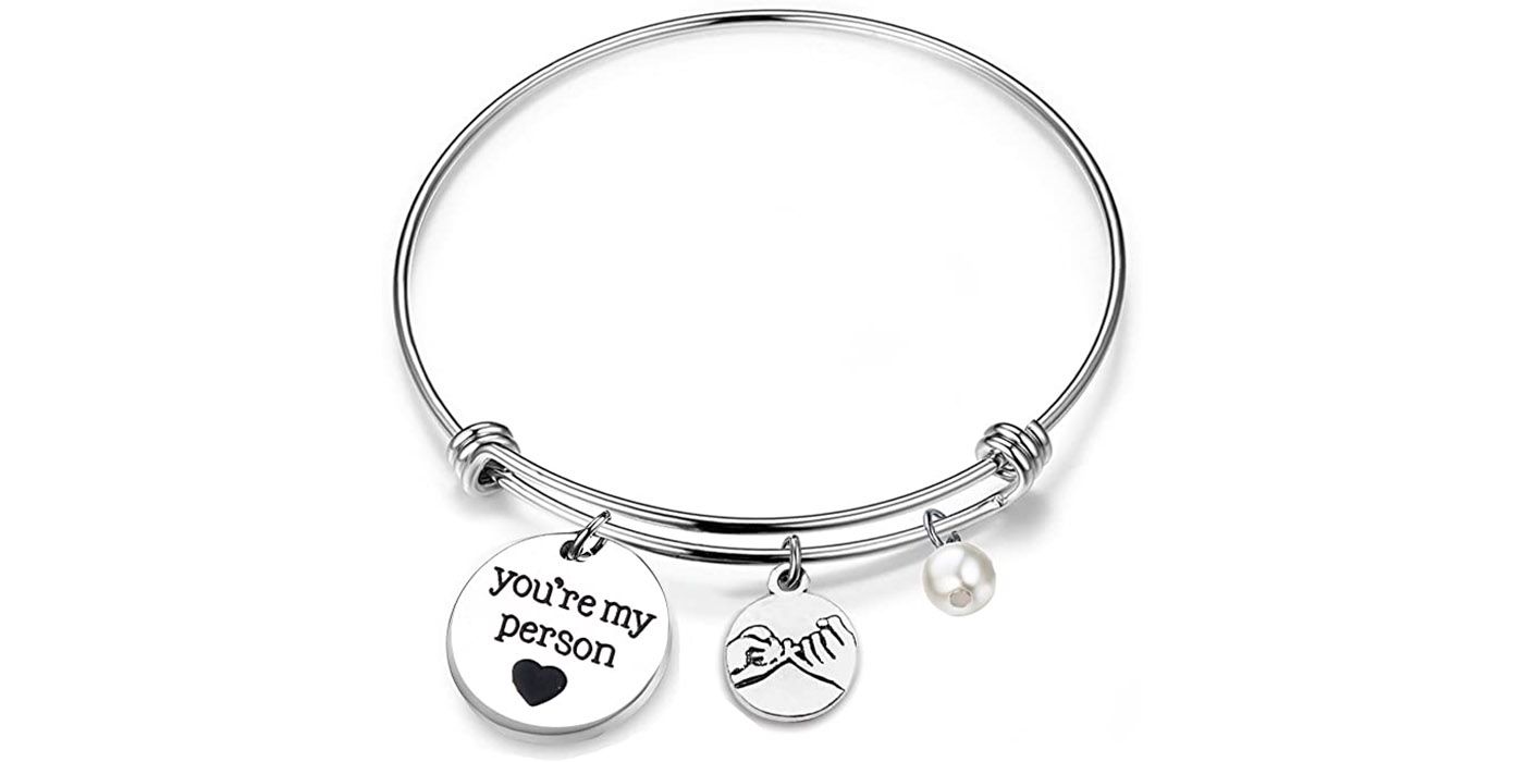 greys anatomy youre my person charm bracelet