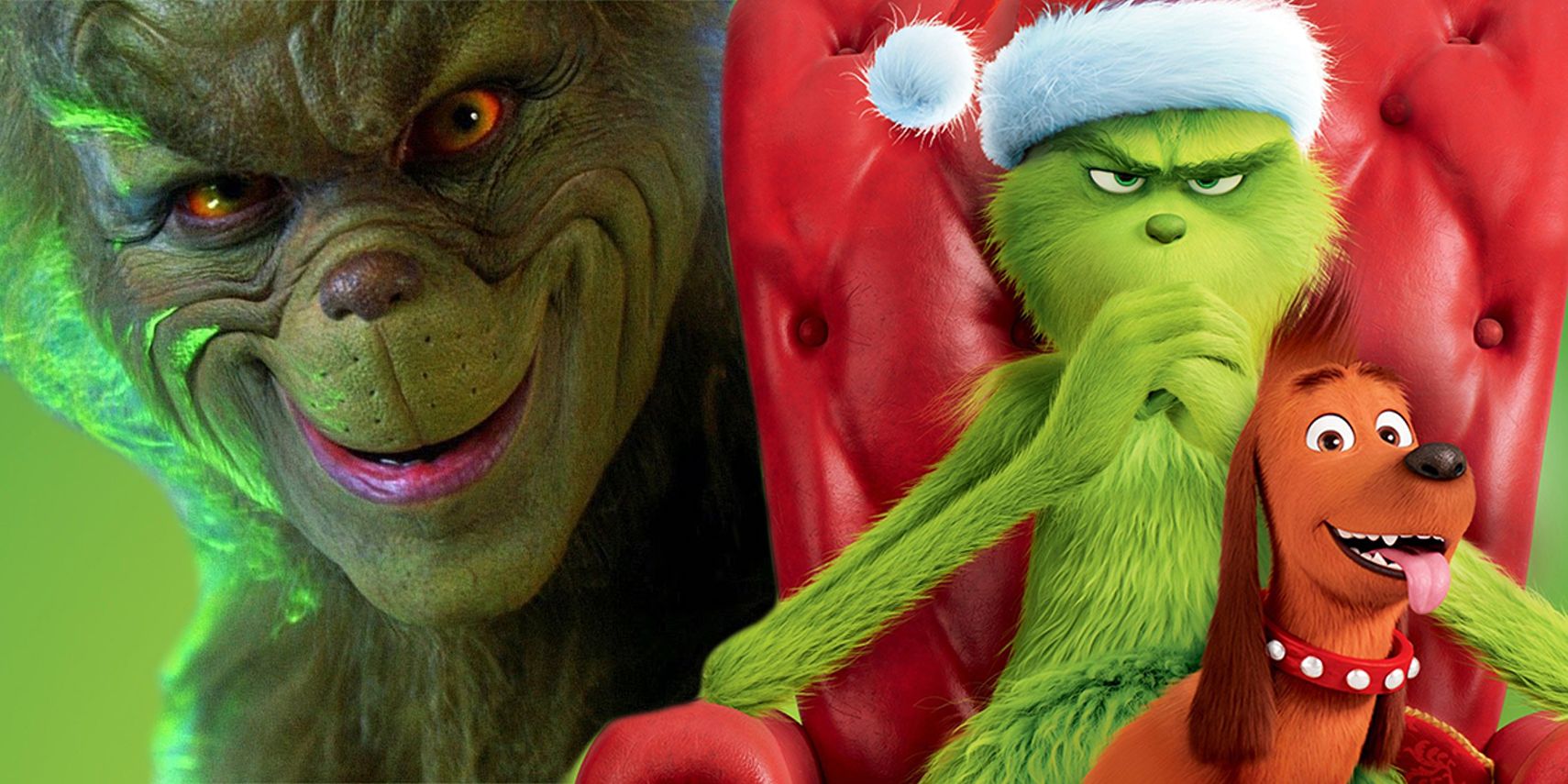 How the Grinch Stole Christmas 2000 and The Grinch 2018