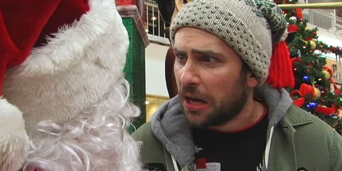 It's Always Sunny Christmas episode with Charlie facing Santa