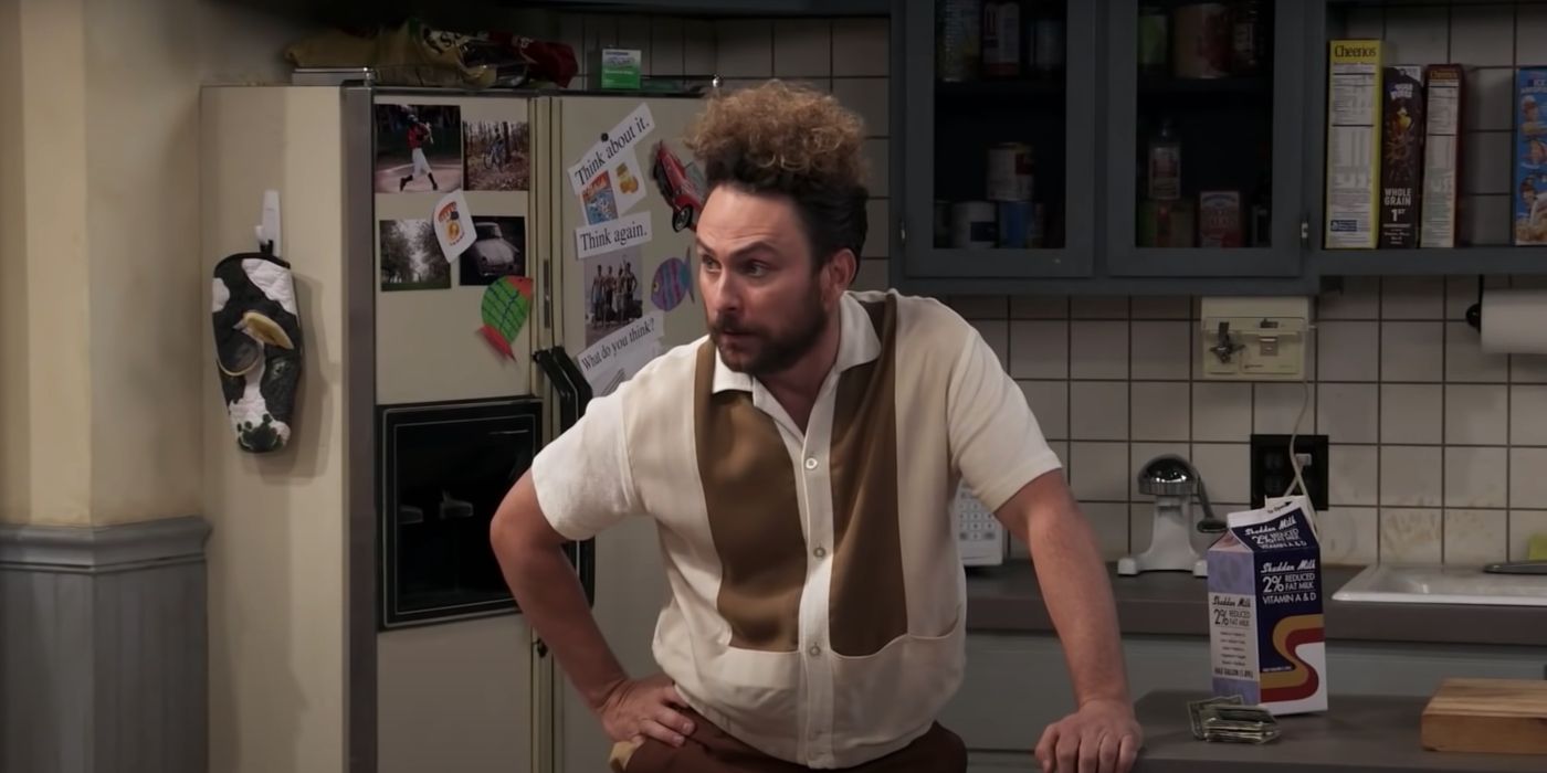 Charlie as Kramer in It's Always Sunny