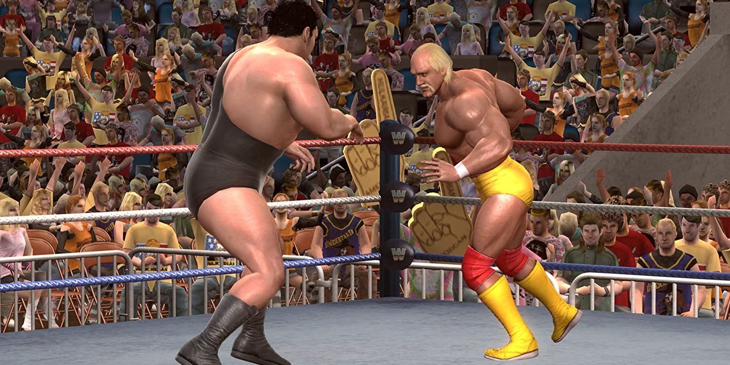 Hulk Hogan wrestling game legends of wrestlemania WWE