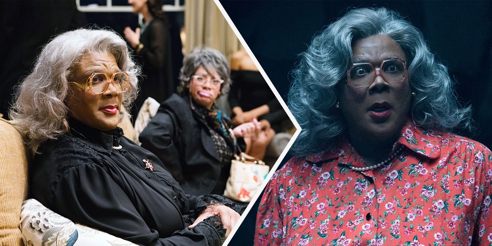 Tyler Perry as Madea in A Madea Family Funeral and Boo! A Madea Halloween