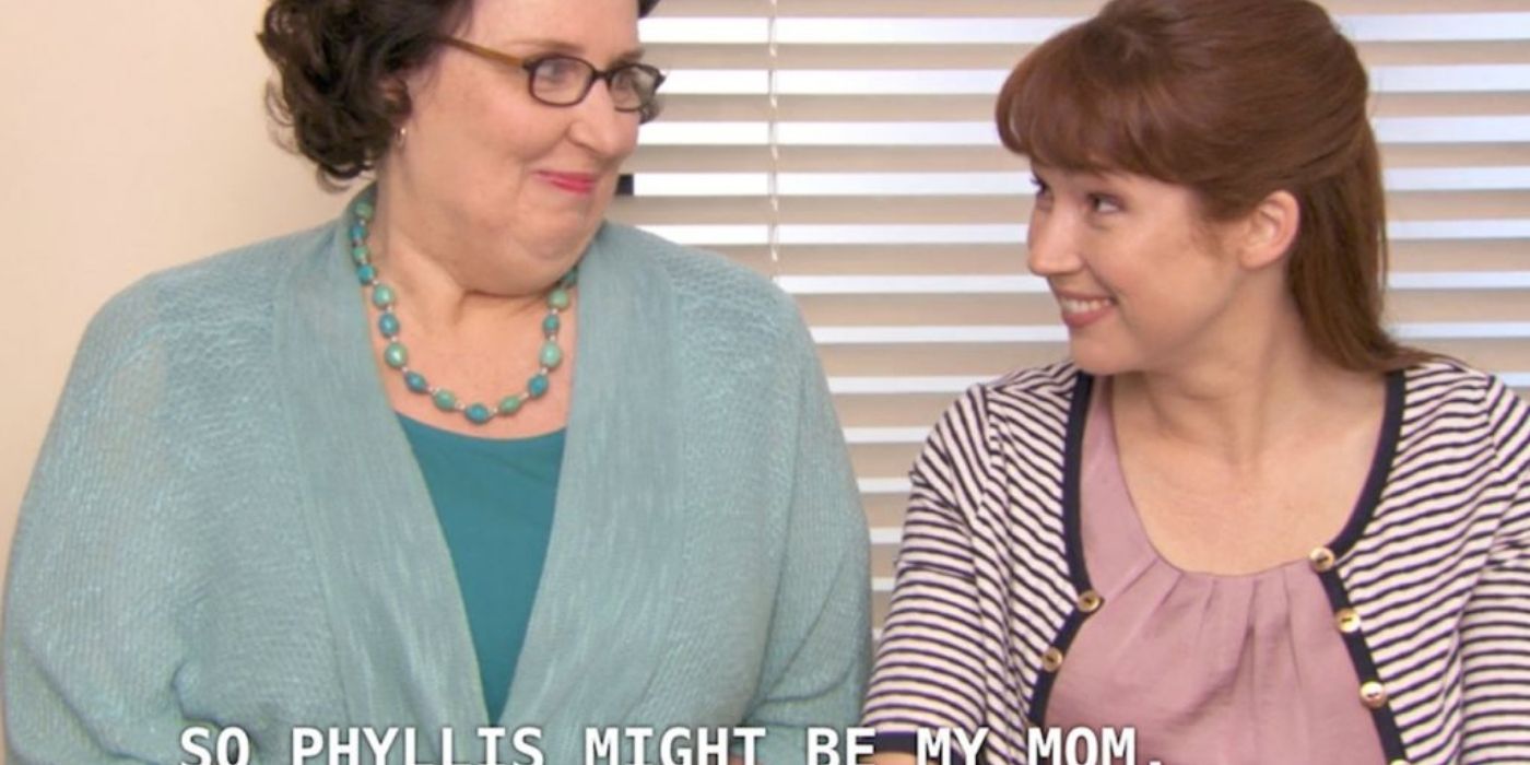 Phyllis and Erin might be related on The Office