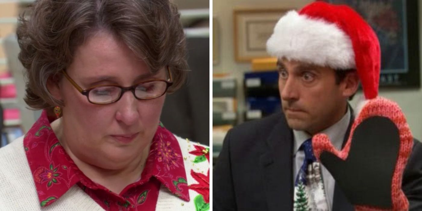 phyllis made oven mits for michael - the office
