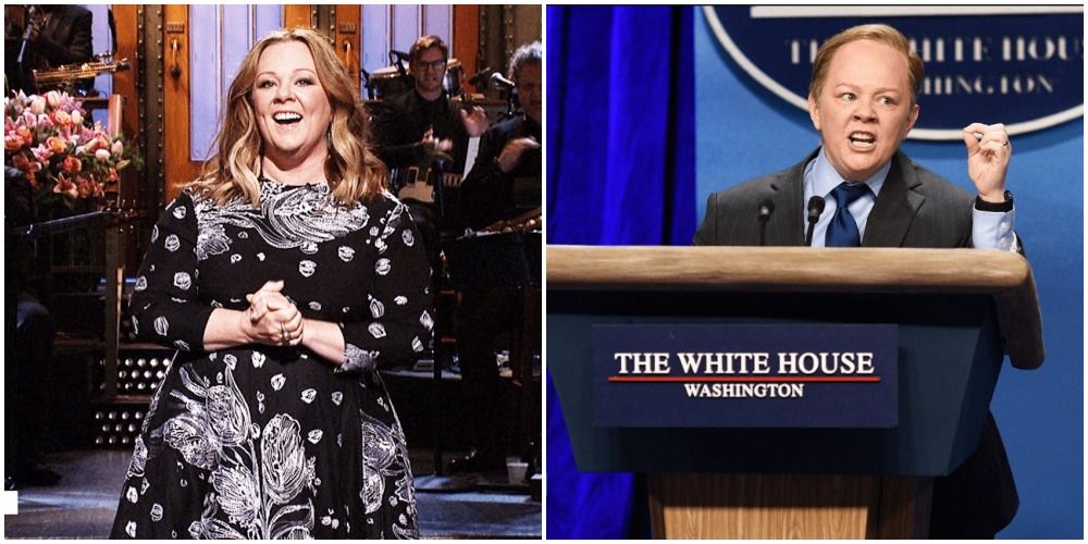 Melissa McCarthy as Sean Spicer Opening Monologue SNL