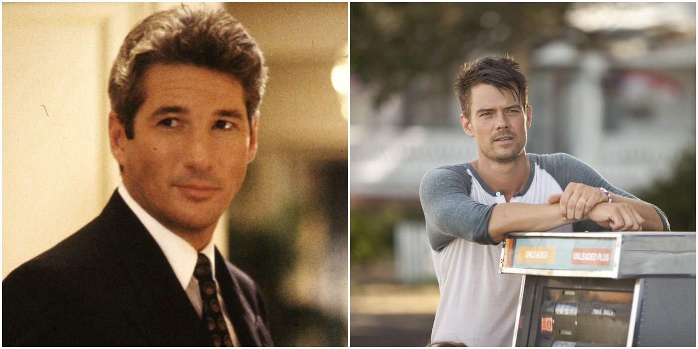 Richard Gere in Pretty Woman and Josh Duhamel in Safe Haven