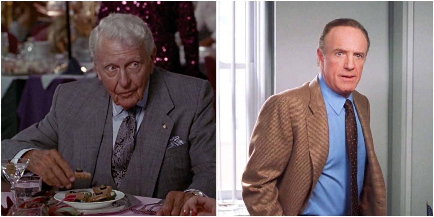Ralph Bellamy in Pretty Woman and James Caan in Elf 