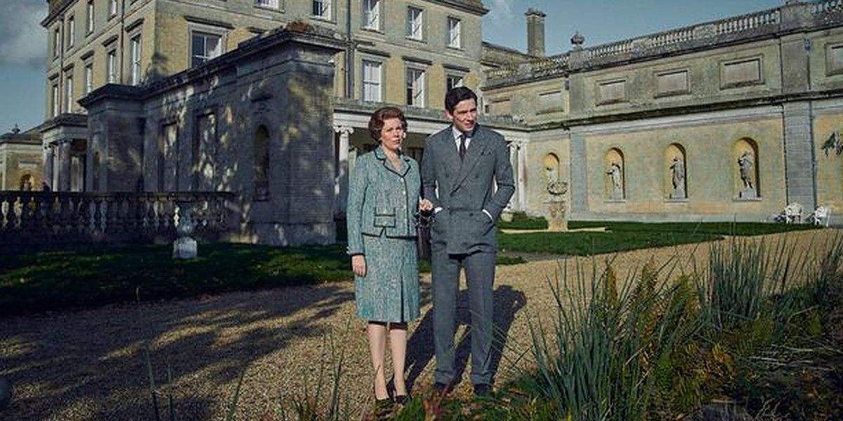 prince charles gave his mother a tour of his estate on the crown