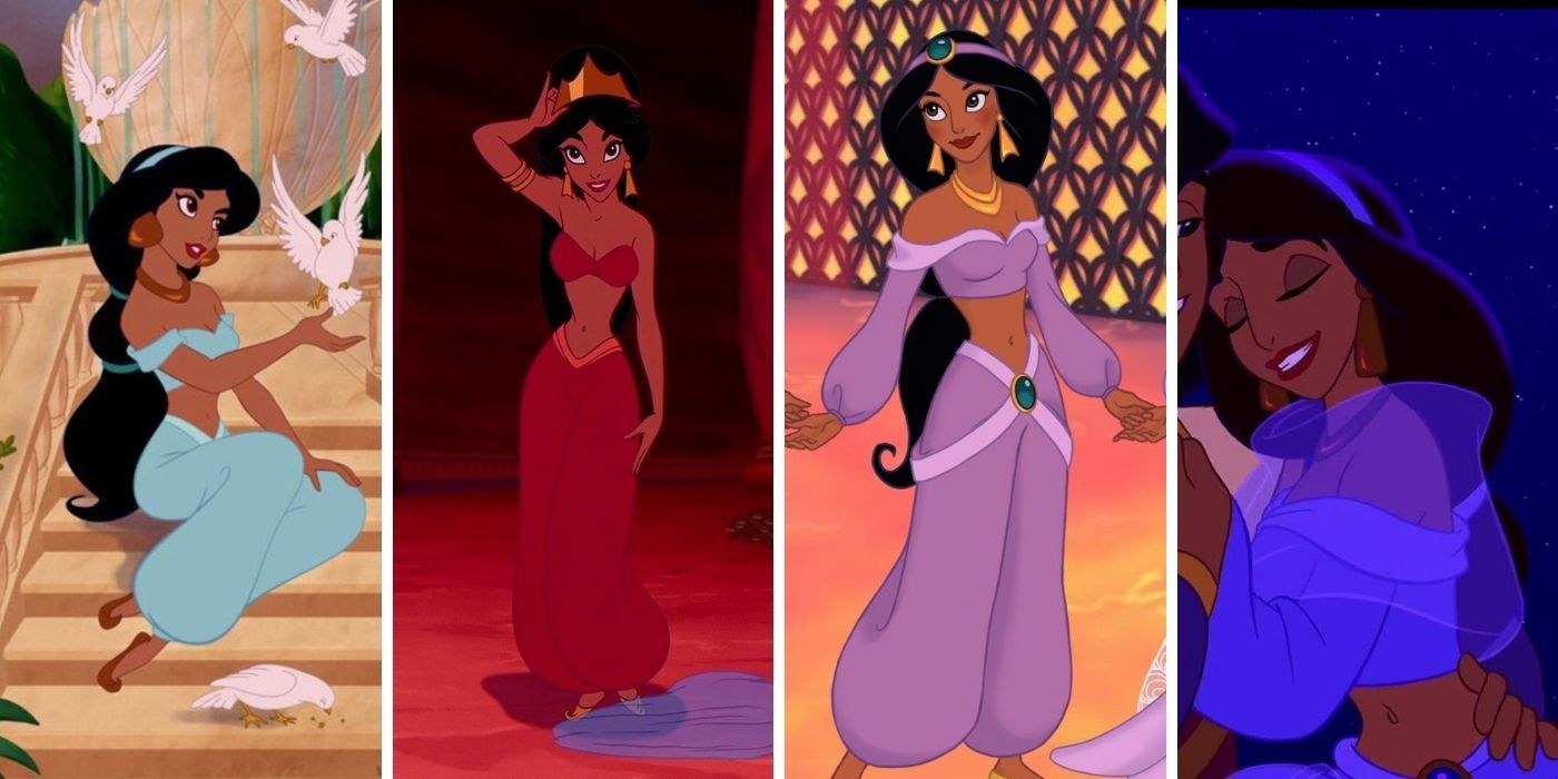princess jasmines outfits - aladding