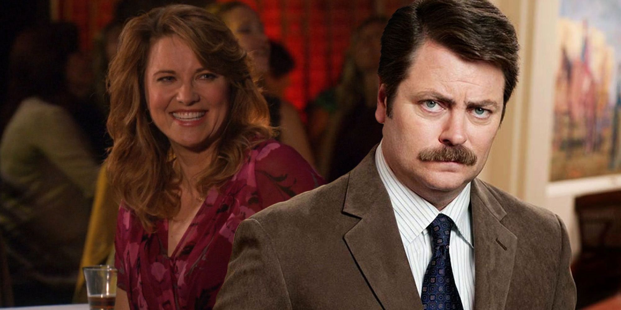 ron swanson Diane Parks and rec
