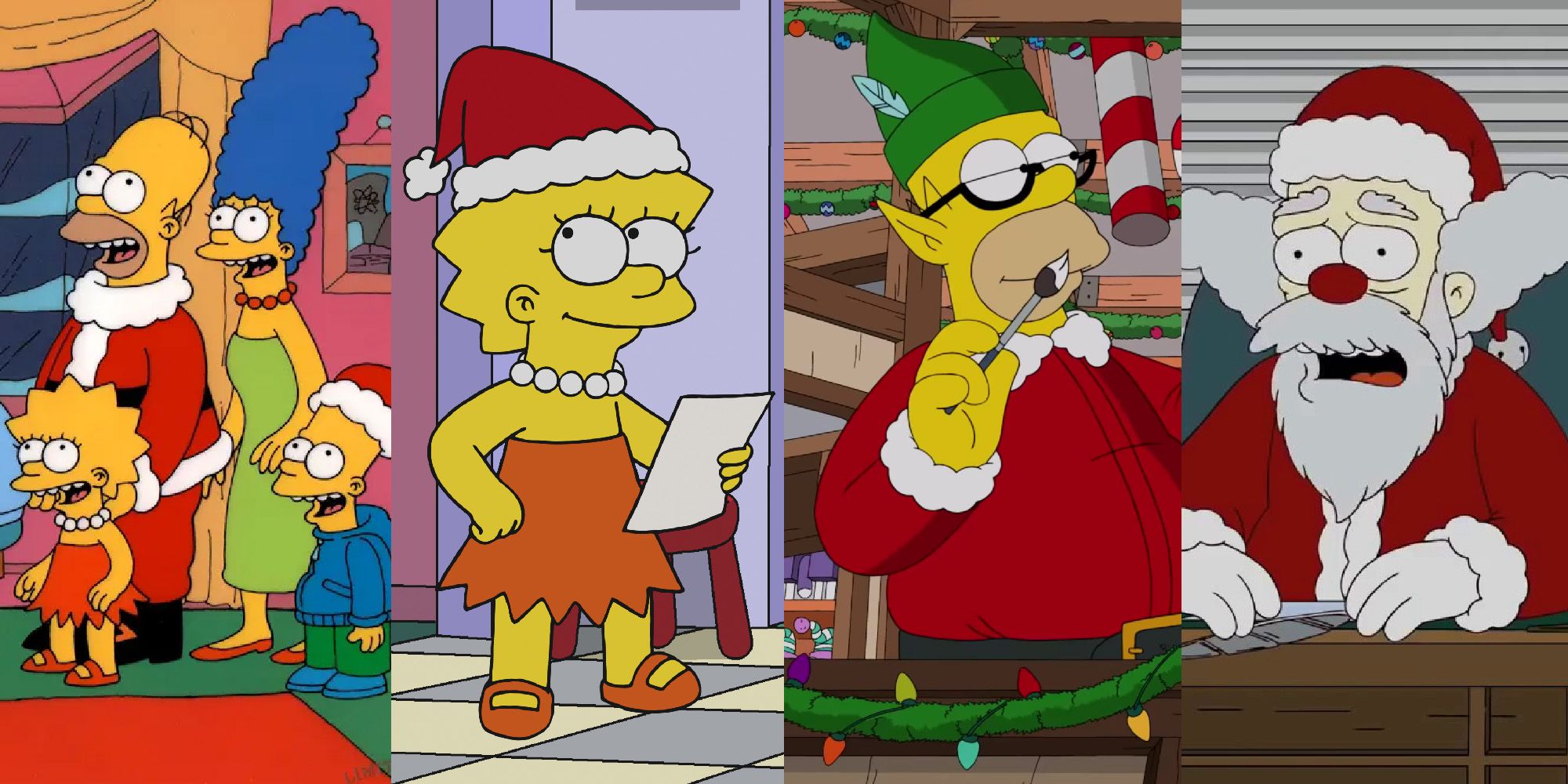 the Simpsons christmas episodes
