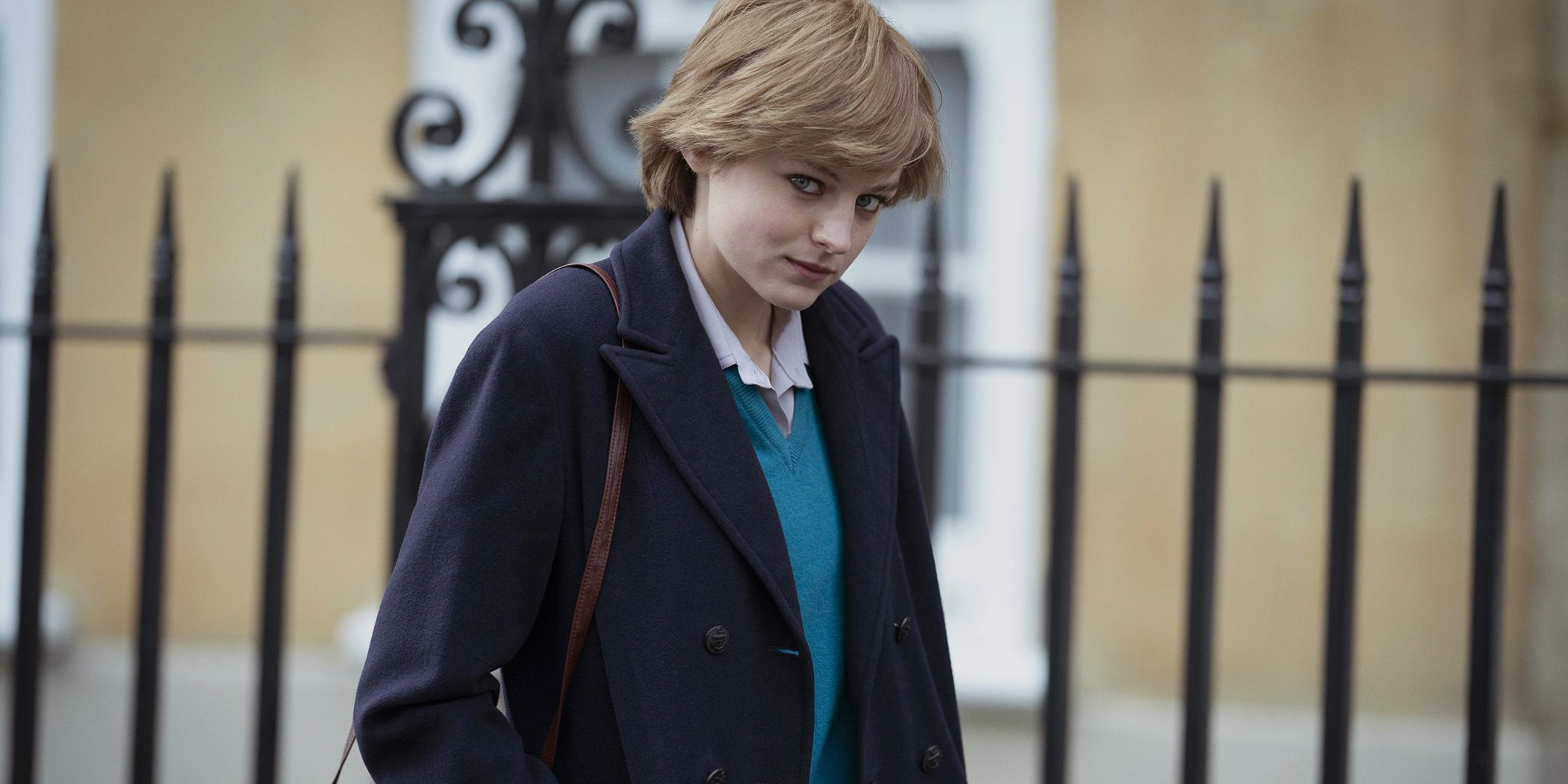 Princess Diana as depicted in Netflix's The Crown.