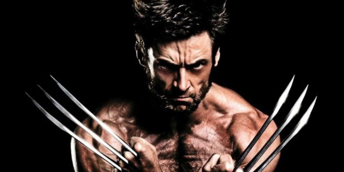 Wolverine shows off his metal claws