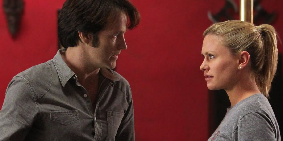 Anna Paquin and Stephen Moyer in True Blood