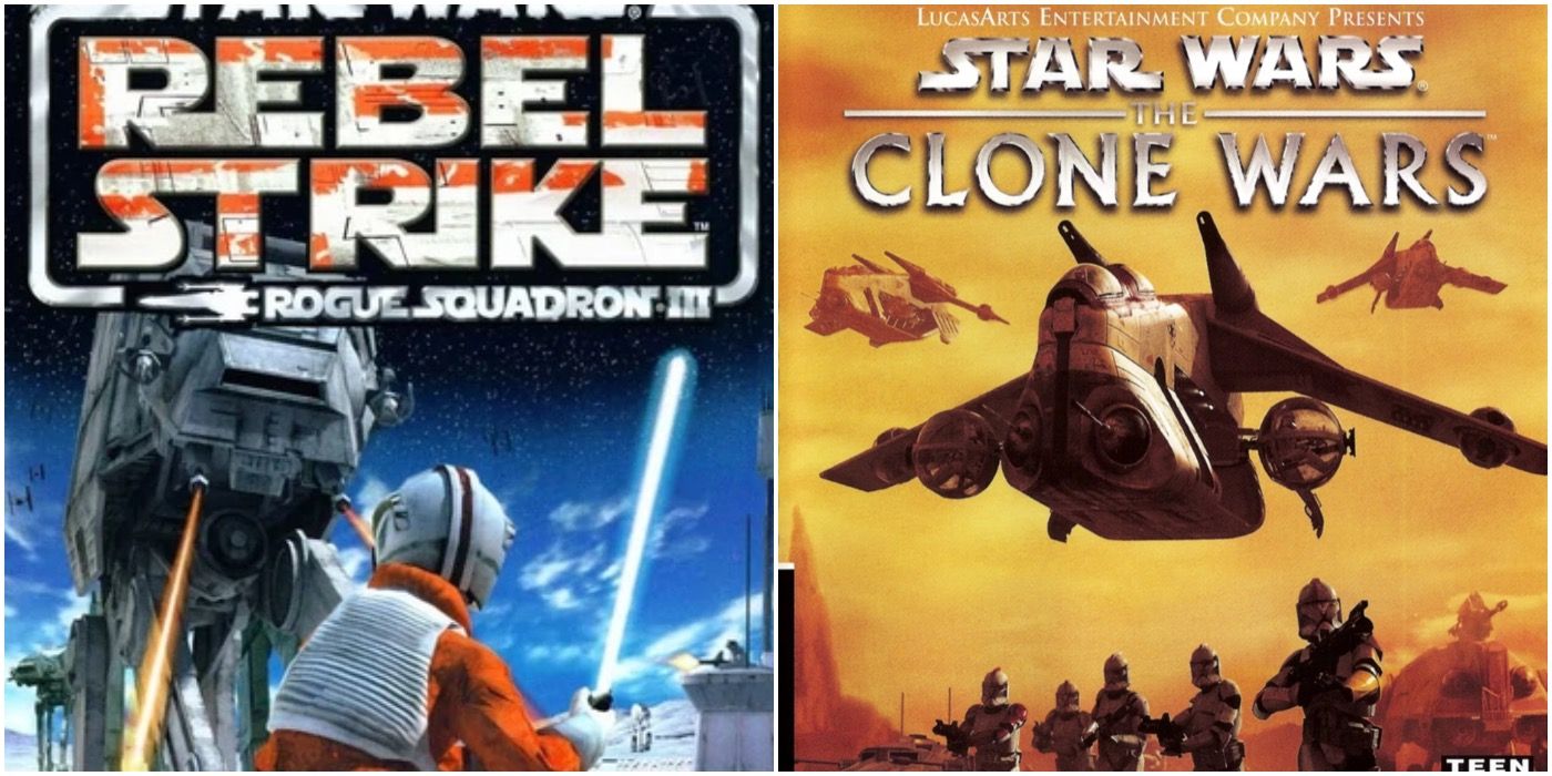 Every Star Wars Video Game Released For The Nintendo Gamecube, Ranked