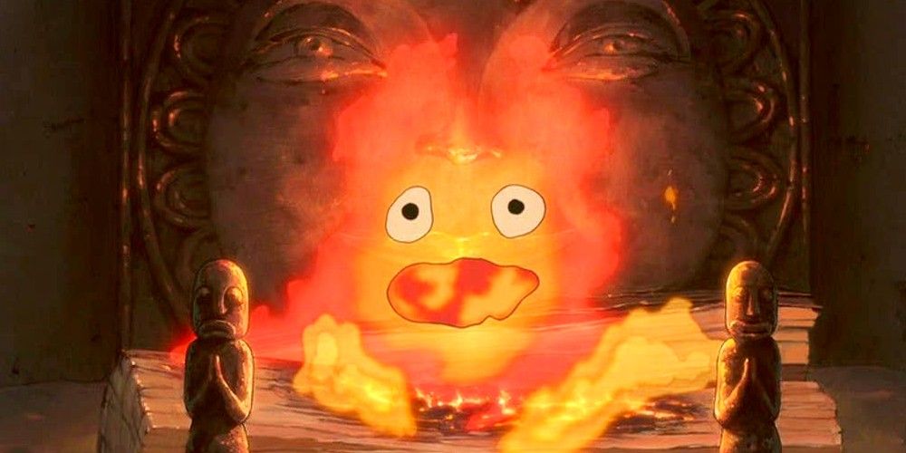 Calcifer from Howl's moving castle 