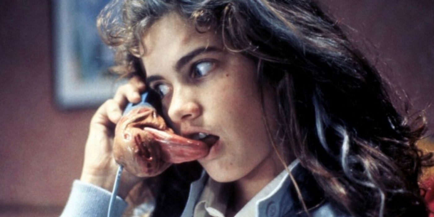 Sentient tongue scene in A Nightmare on Elm Street 1984