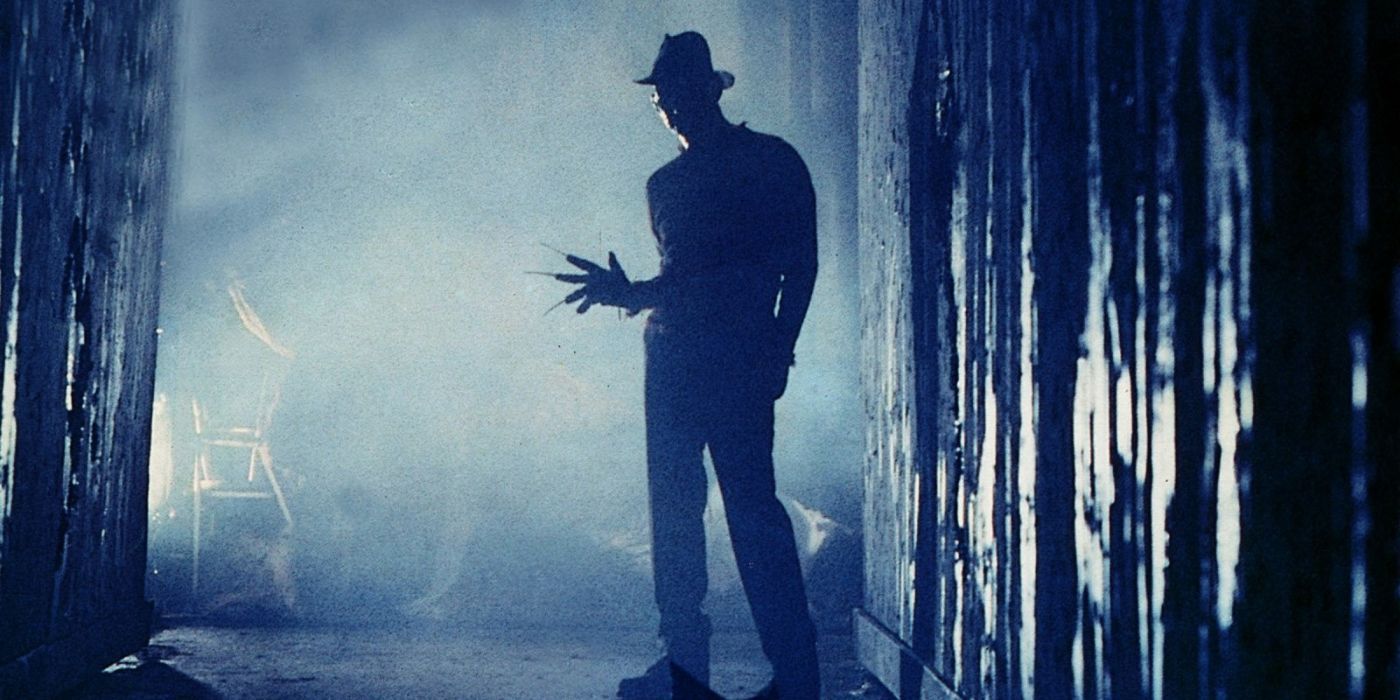 Freddy Krueger standing in the shadows