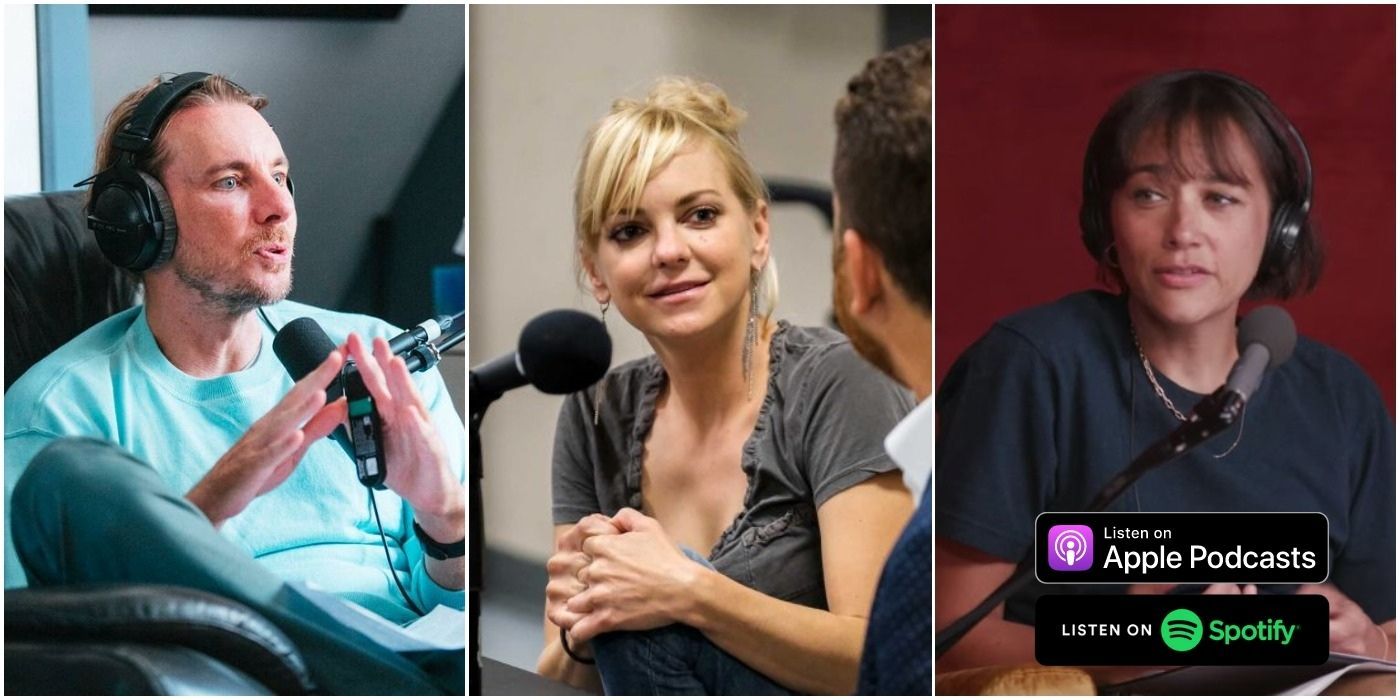 Actors with Podcasts (Dax Shepard, Anna Faris, Rashida Jones)