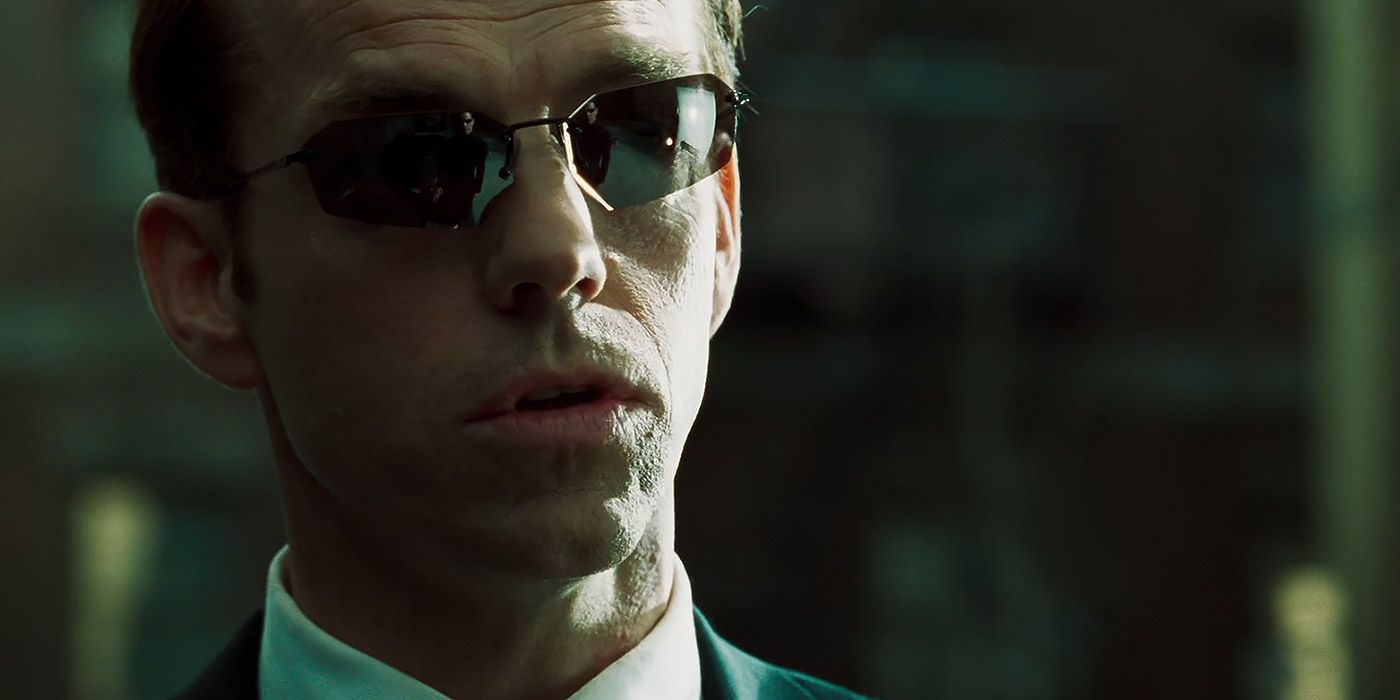 Agent Smith talks about freedom with Neo in The Matrix Reloaded
