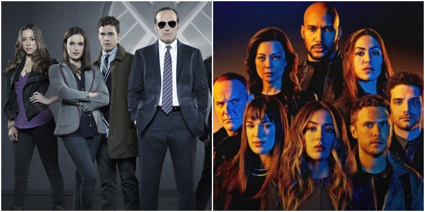 Agents Of SHIELD Season 1 And 7