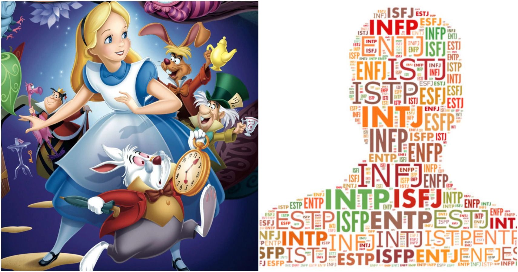 Disney: MBTI® Of Alice In Wonderland Characters