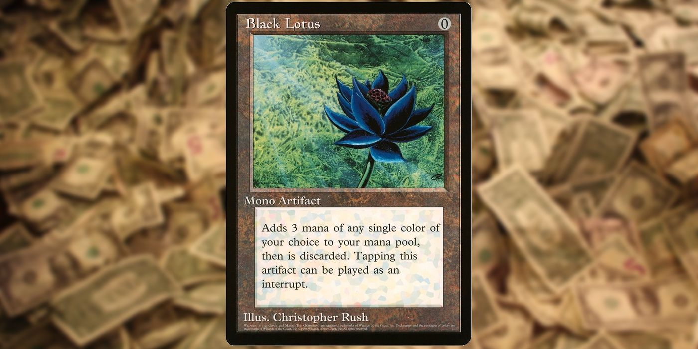 Alpha Black Lotus Auction Most Expensive MTG Card