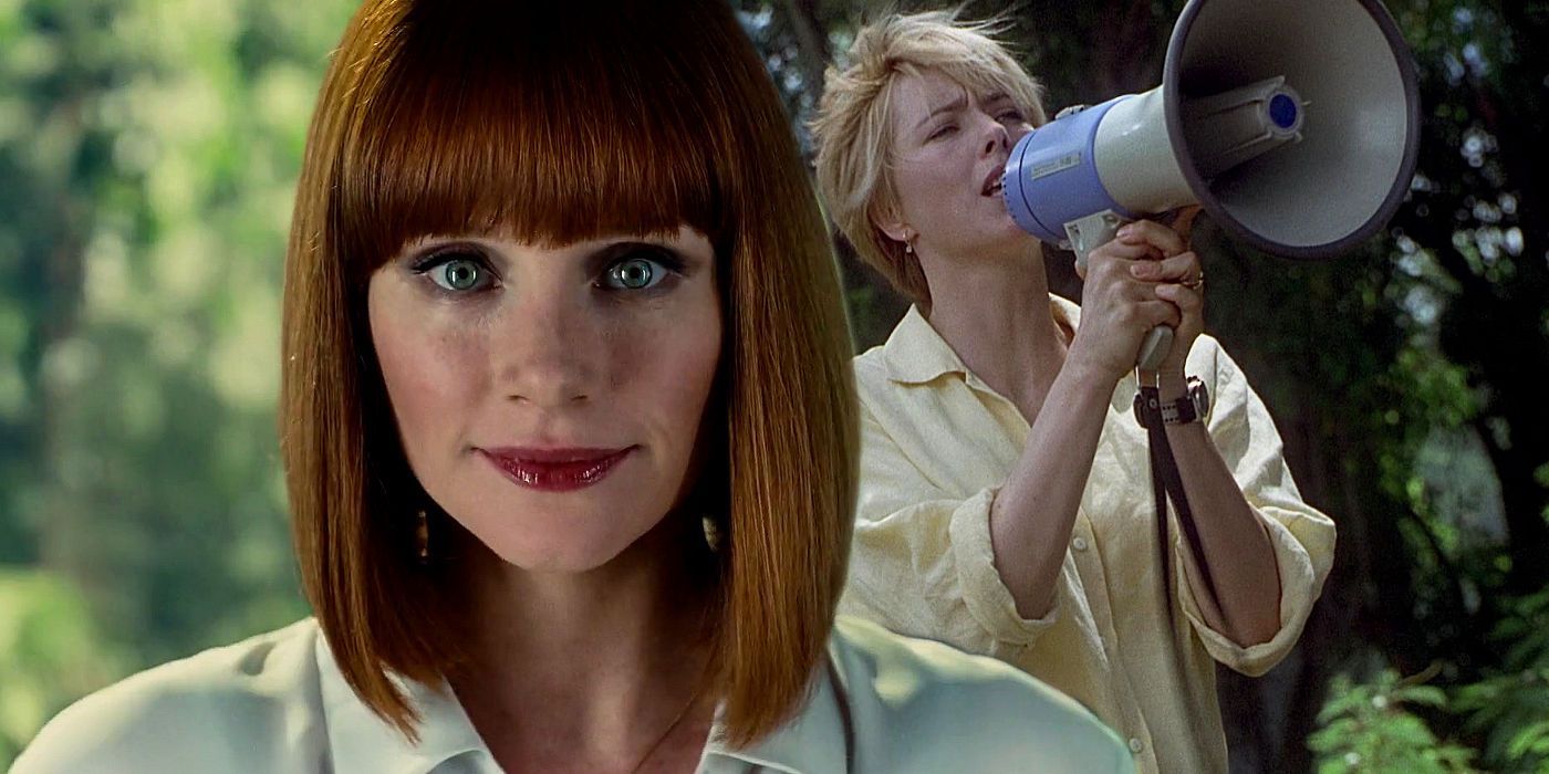 Amanda Kirby and Claire Dearing in Jurassic Park 3 and Jurassic World