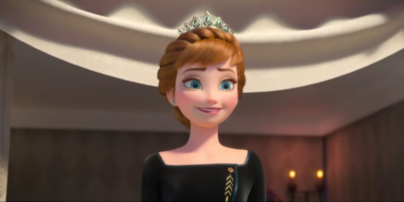 Anna's coronation in Frozen 2