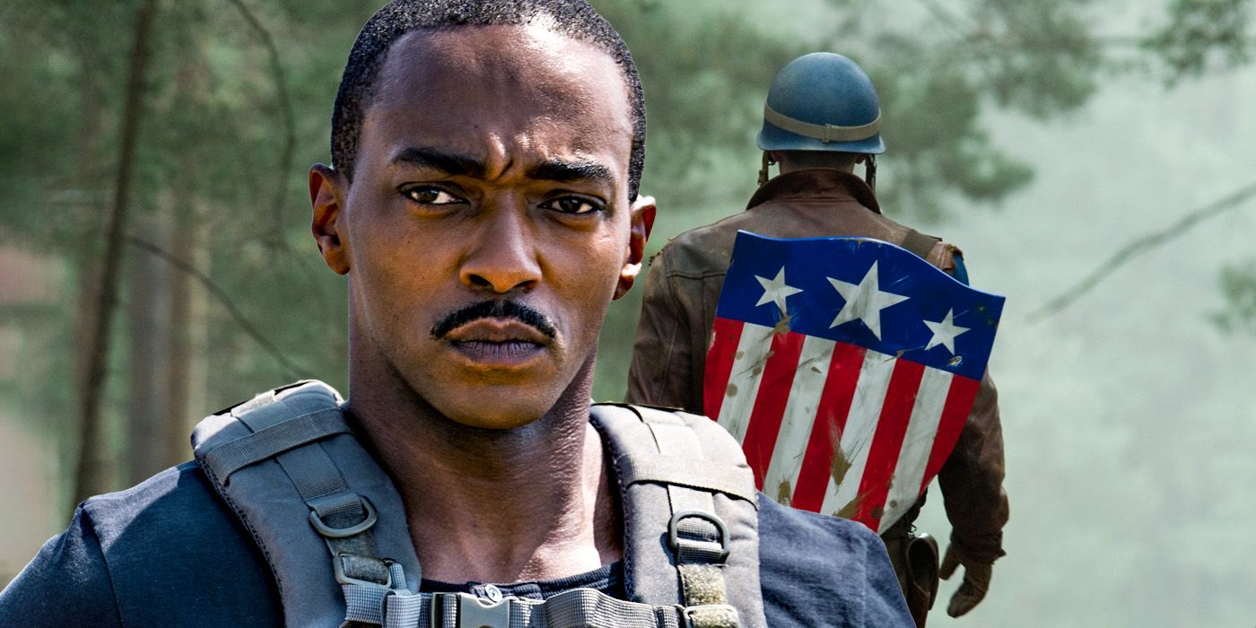 Anthony Mackie Outside The Wire Captain America