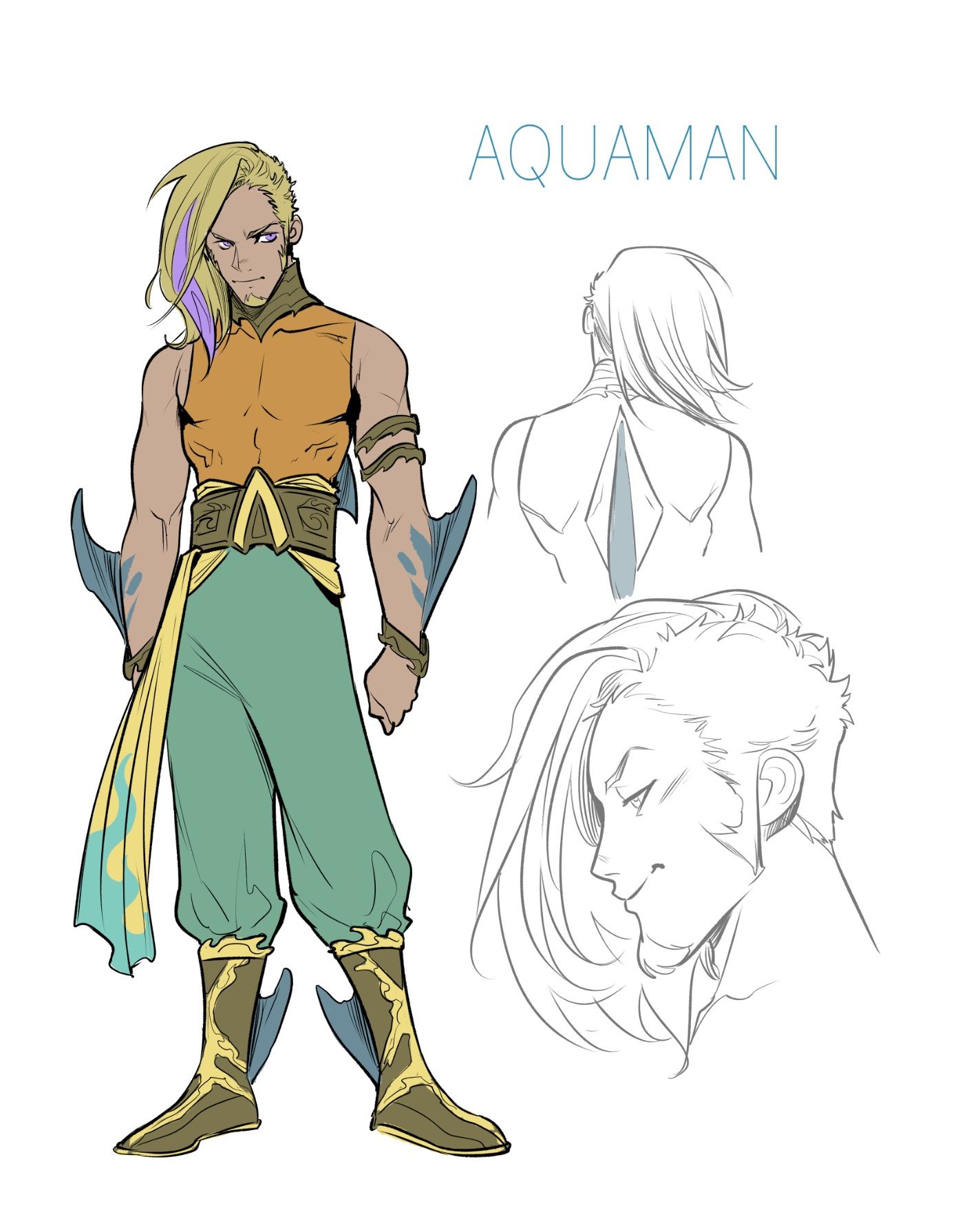 Aquaman RWBY Character Design
