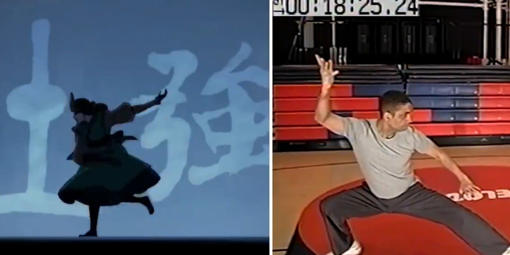 Avatar the Last Airbender animation reference for earthbending