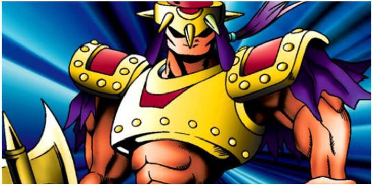 Axe Raider Card Art from Yu-Gi-Oh!