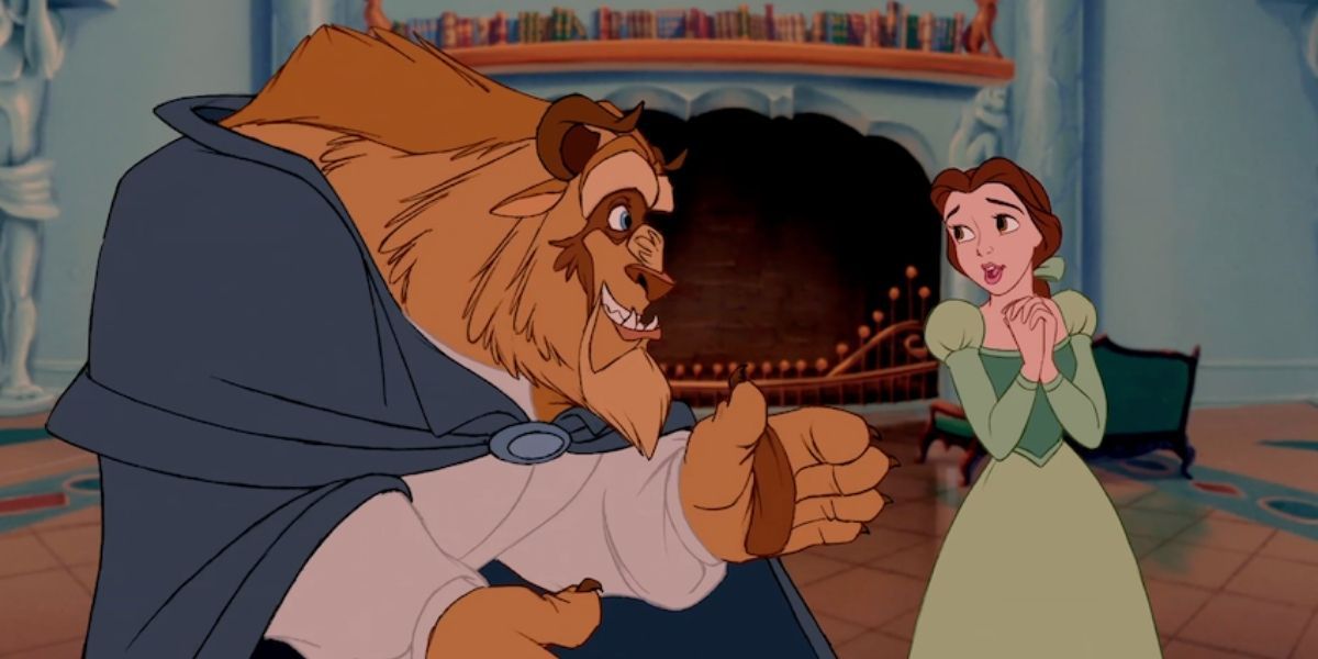 Beauty and the Beast_ Library Scene