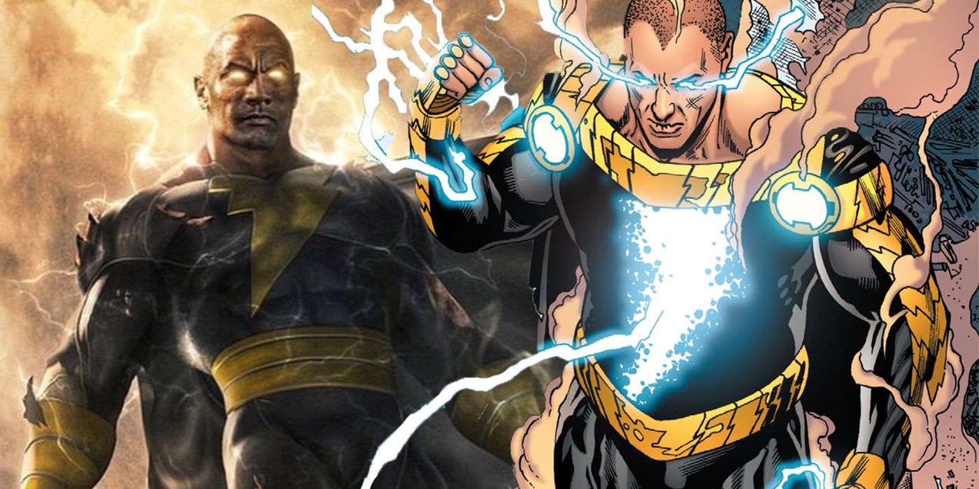 DC Comics Has Redesigned Black Adam To Look More Like Dwayne Johnson